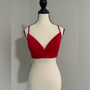 Swimsuit Bikini Top Red